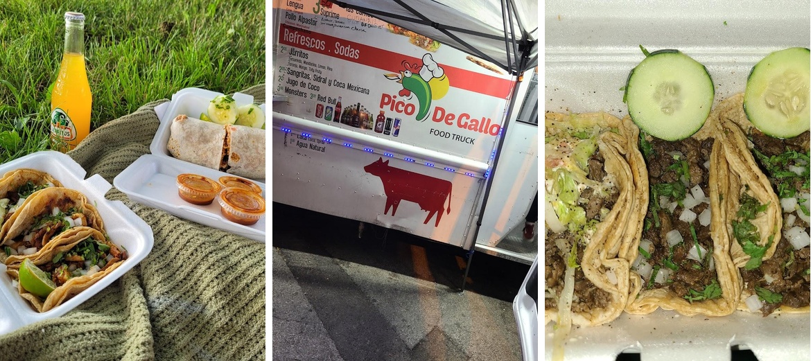 Pico de Gallo Food Truck and pasquales pizza new management Menu